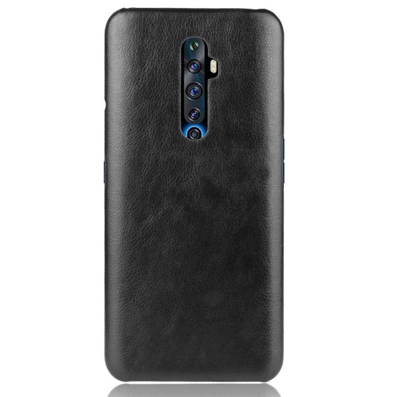 Coque Oppo Reno 2z Effet Cuir Litchi