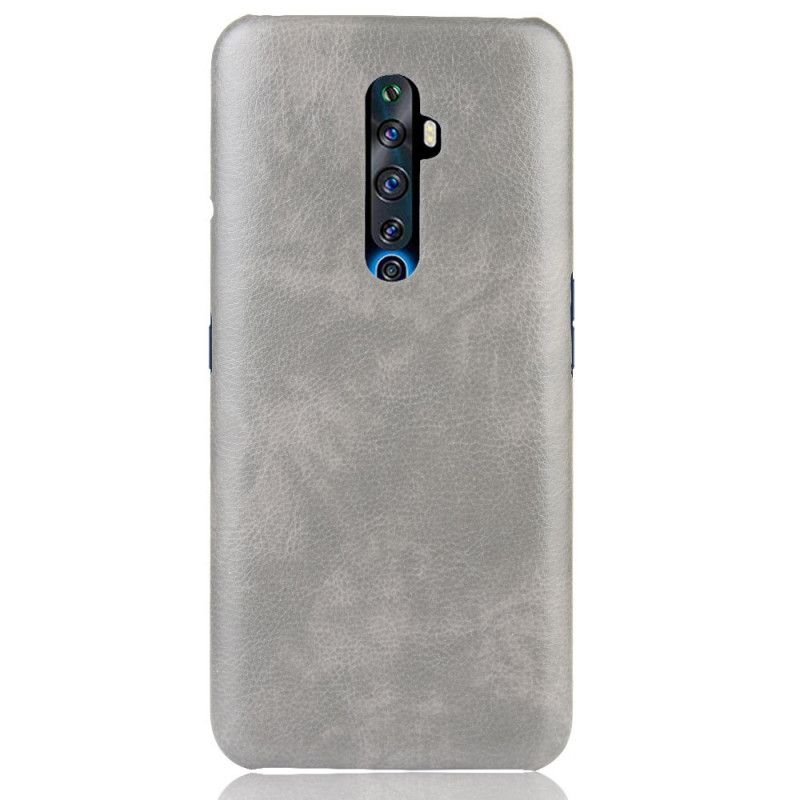 Coque Oppo Reno 2z Effet Cuir Litchi