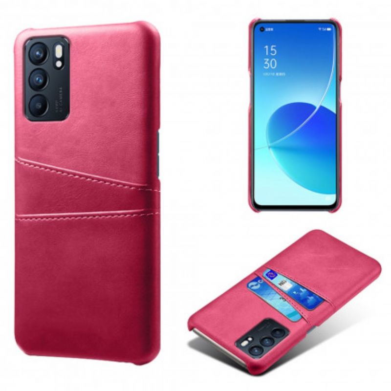 Coque Oppo Reno 6 5G Porte Cartes Ksq