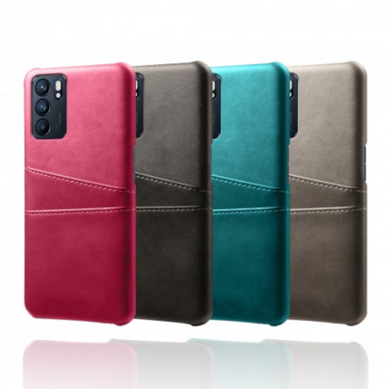 Coque Oppo Reno 6 5G Porte Cartes Ksq