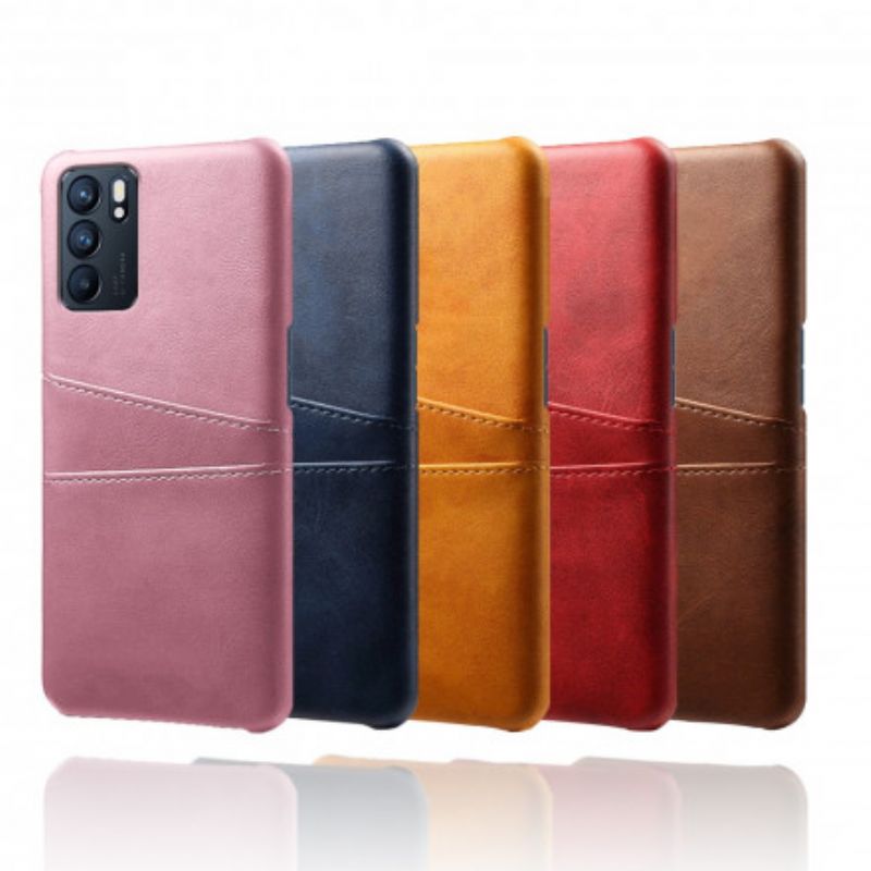 Coque Oppo Reno 6 5G Porte Cartes Ksq