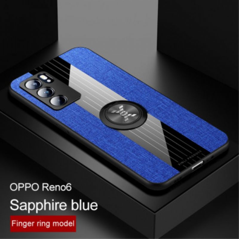 Coque Oppo Reno 6 5G Tissu X Design