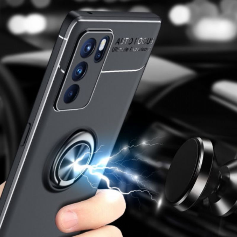 Coque Oppo Reno 6 Pro 5G Détachable Avec Anneau Support