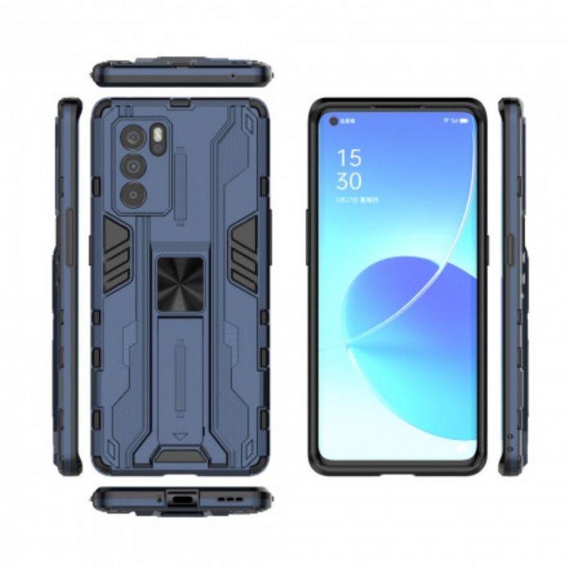 Coque Oppo Reno 6 Pro 5G Résistante Languette Horizontale / Verticale