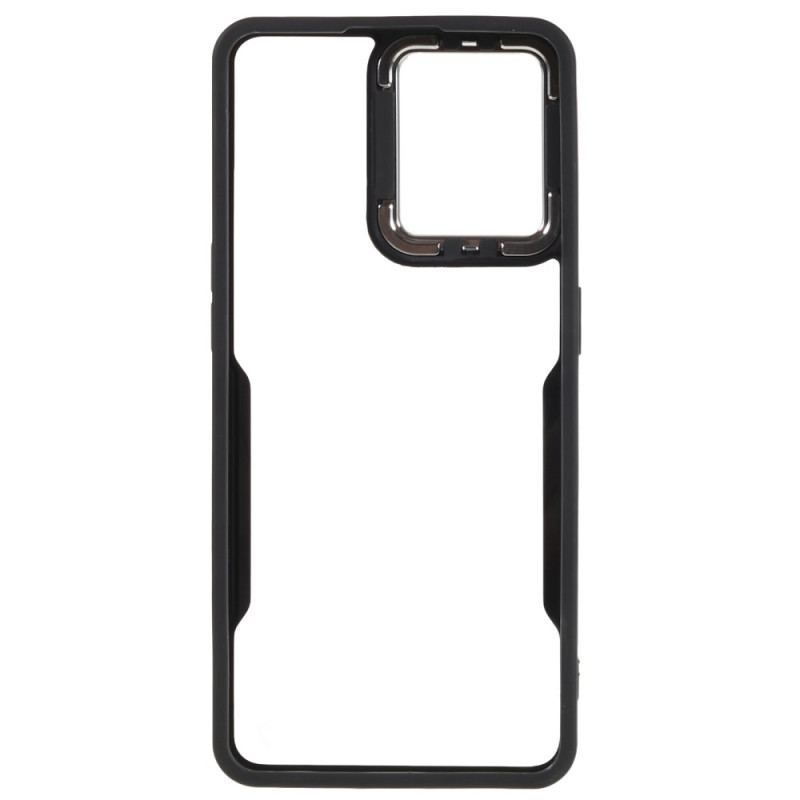 Coque Oppo Reno 7 Transparente Acrylique et Contour Coloré