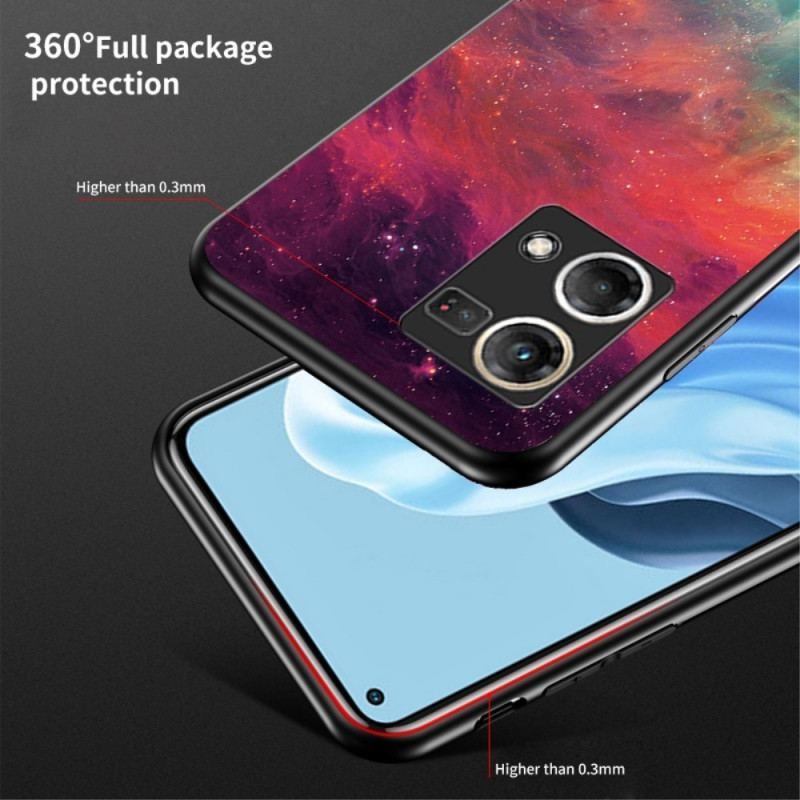 Coque Oppo Reno 7 Verre Trempé Motif