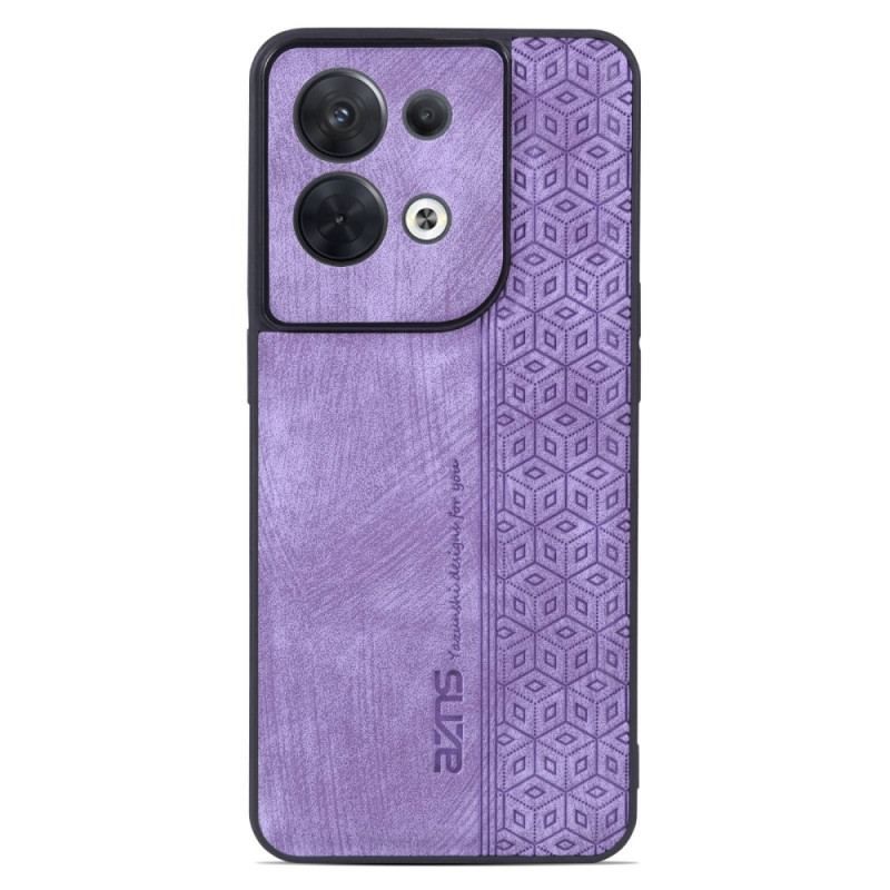 Coque Oppo Reno 8 Effet Cuir AZNS