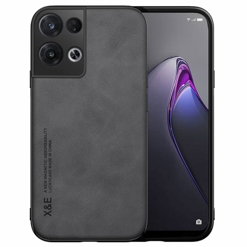 Coque Oppo Reno 8 Effet Cuir X&E