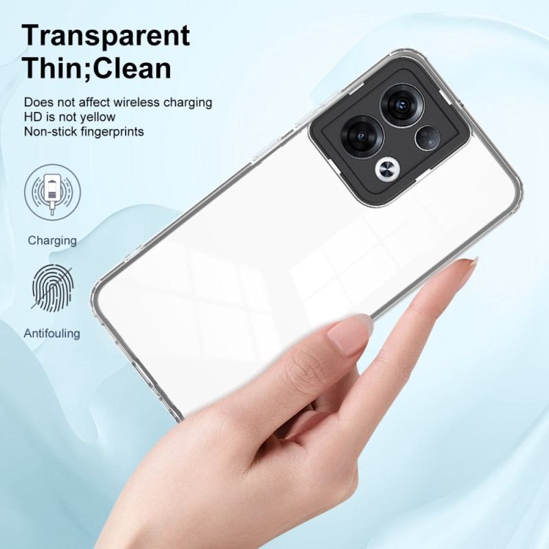 Coque Oppo Reno 8 Hybride Transparente