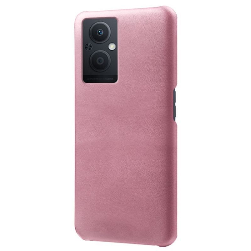 Coque Oppo Reno 8 Lite Effet Cuir