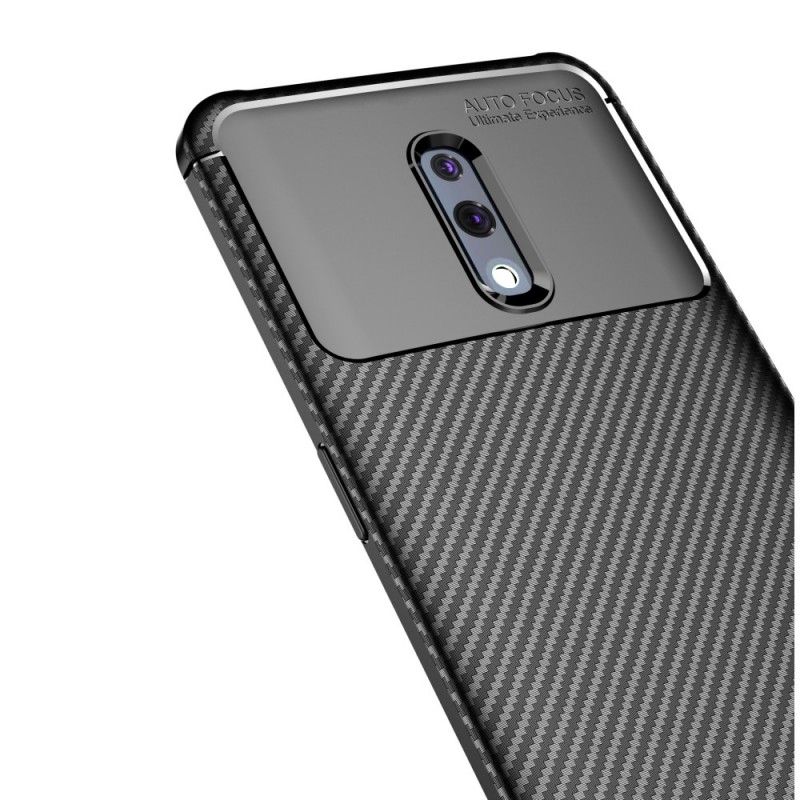 Coque Oppo Reno Flexible Fibre Carbone