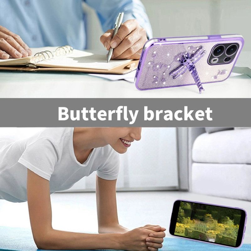 Coque Oppo Reno1 3 Pro 5G Support Libellule KADEM