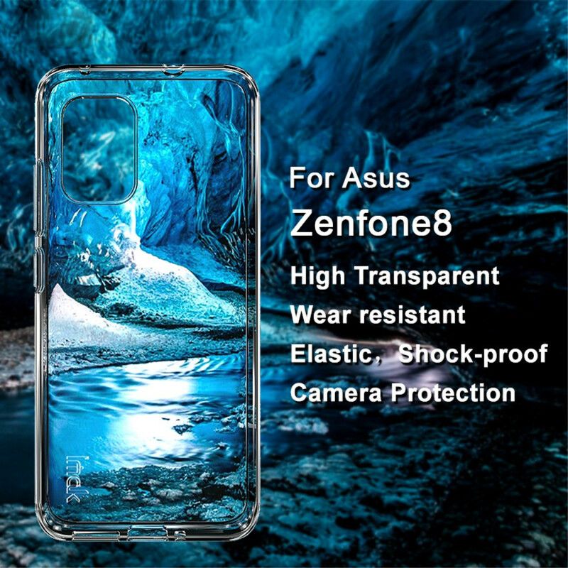 Coque Pour Asus Zenfone 8 Imak Transparente
