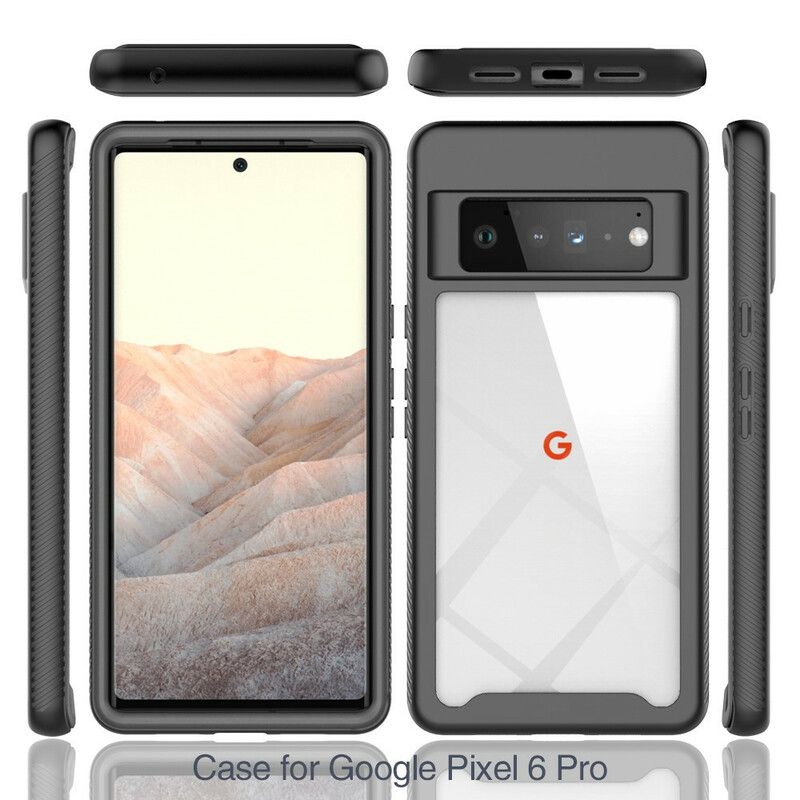 Coque Pour Google Pixel 6 Pro Hybride Rebords Biseautés