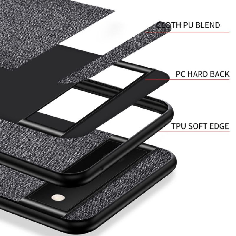 Coque Pour Google Pixel 6 Texture Tissu