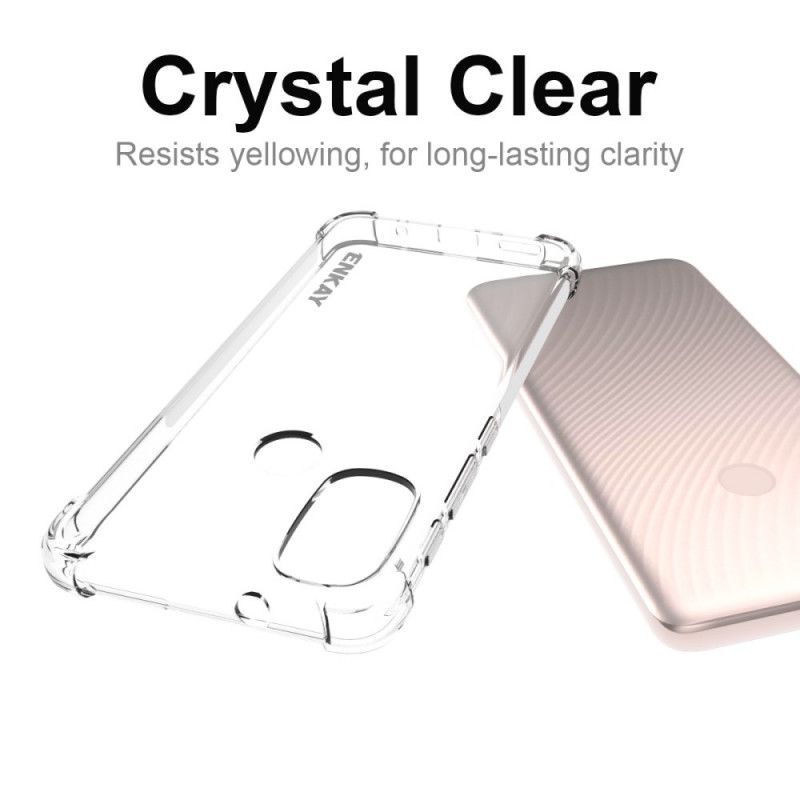 Coque Pour Moto E20 / E30 / E40 Transparente Enkay