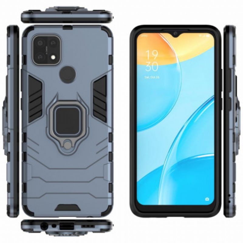 Coque Pour Oppo A15 Ring Résistante