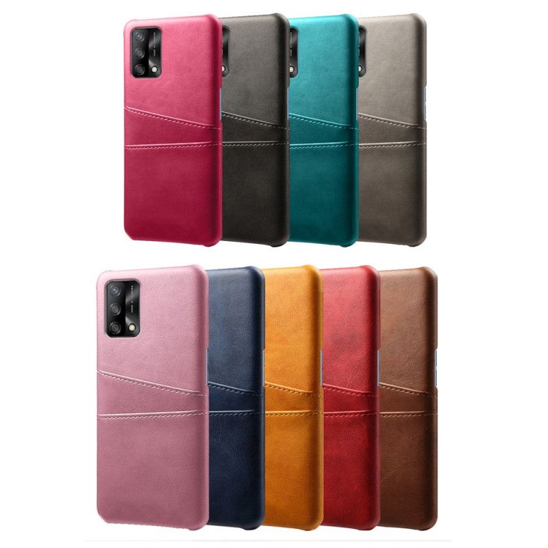 Coque Pour Oppo A74 4G Porte-cartes Ksq