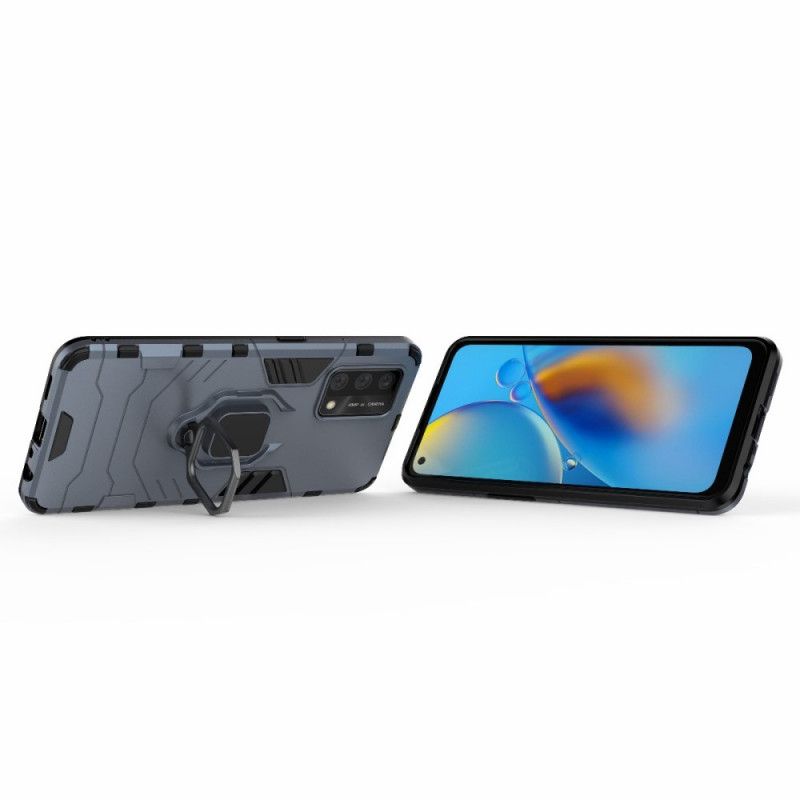 Coque Pour Oppo A74 4G Ring Résistante