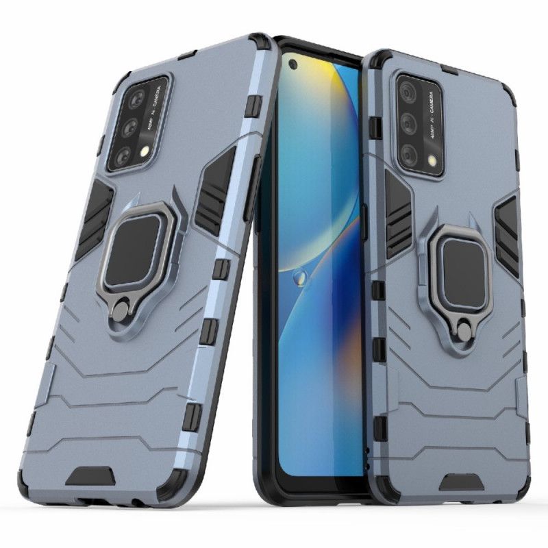 Coque Pour Oppo A74 4G Ring Résistante