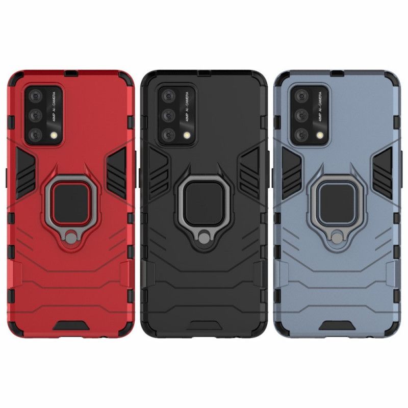 Coque Pour Oppo A74 4G Ring Résistante