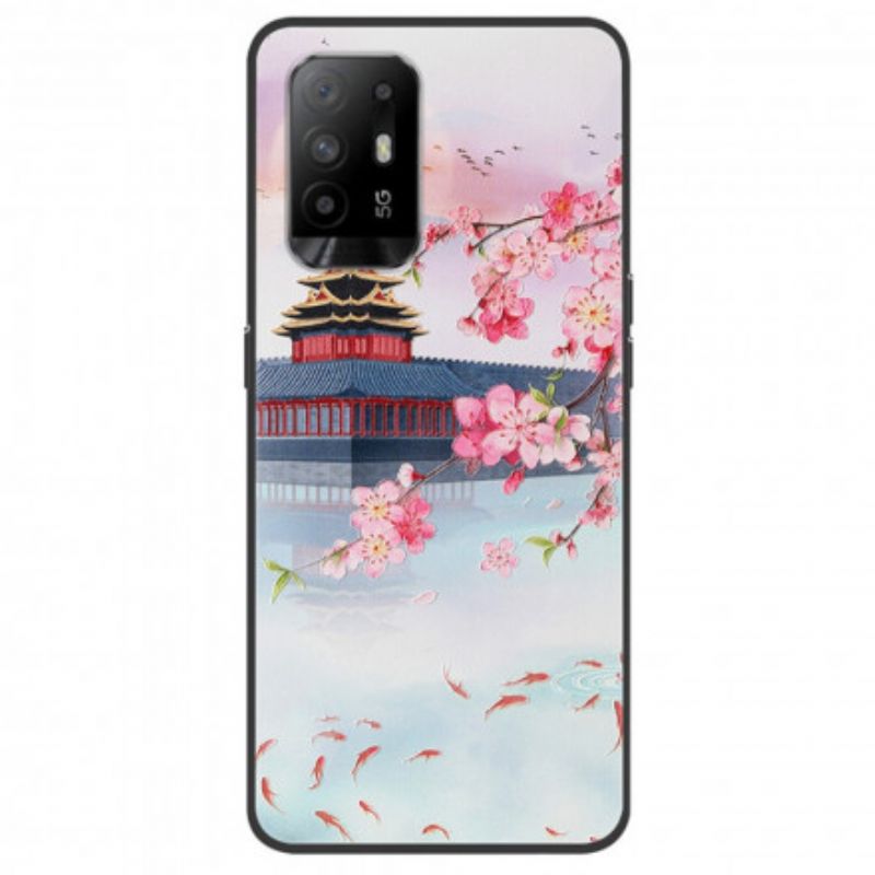 Coque Pour Oppo A94 5G Maison Asiatique