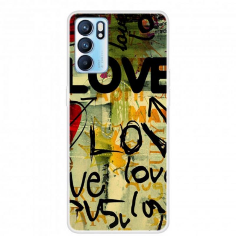 Coque Pour Oppo Reno 6 5G Love And Love