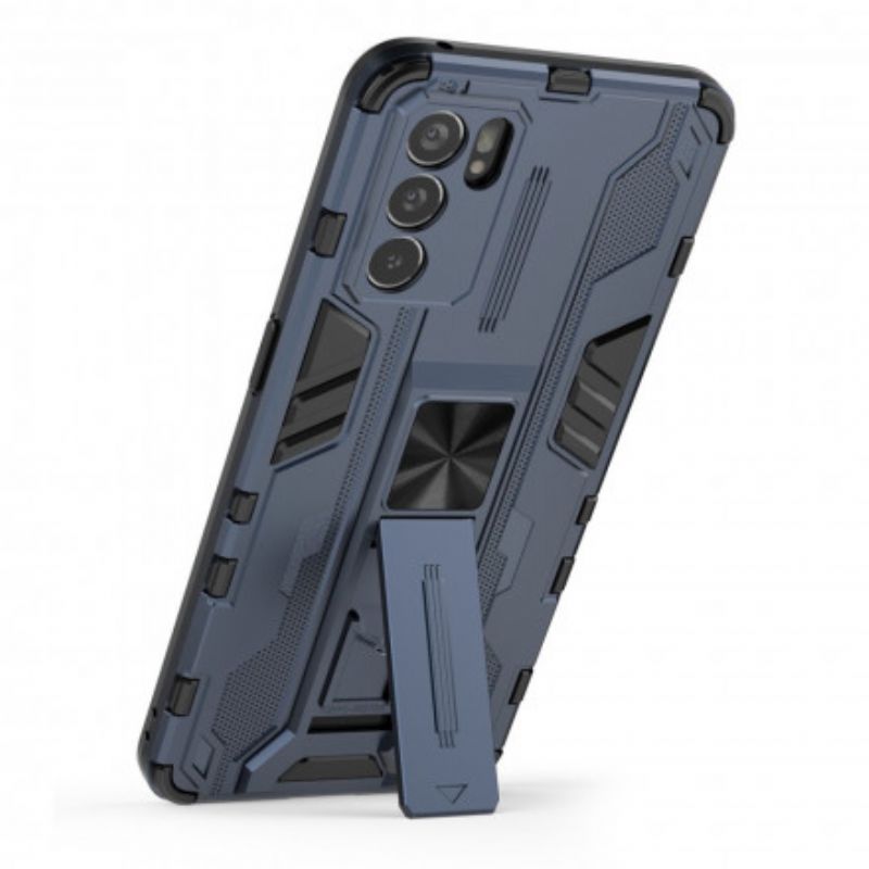 Coque Pour Oppo Reno 6 5G Résistante Languette Horizontale / Verticale