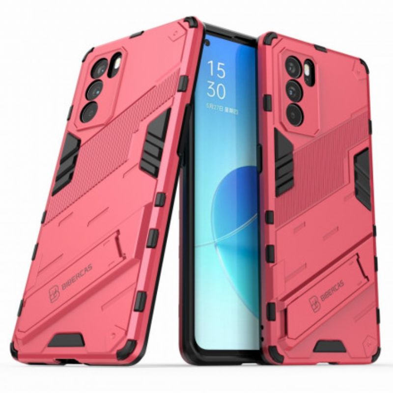 Coque Pour Oppo Reno 6 Pro 5G Support Amovible Deux Positions Mains Libres
