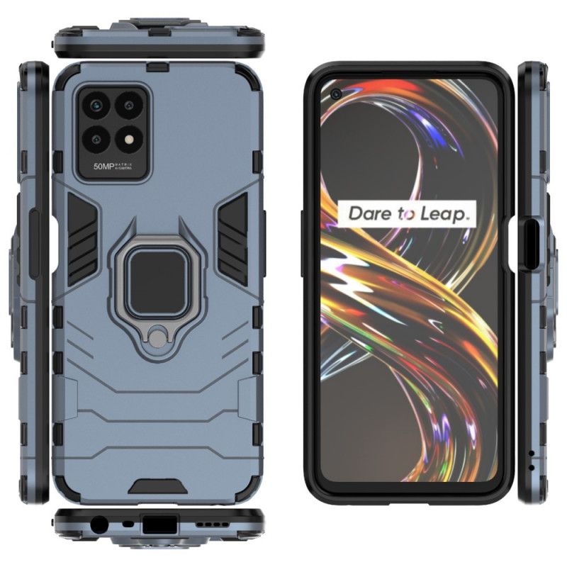 Coque Pour Realme 8i Ring Résistante