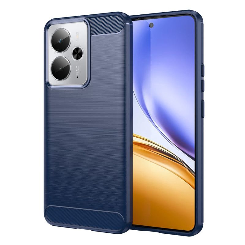 Coque Realme 14 5G / 14T 5G / P3 5G Fibre Carbone Brossée