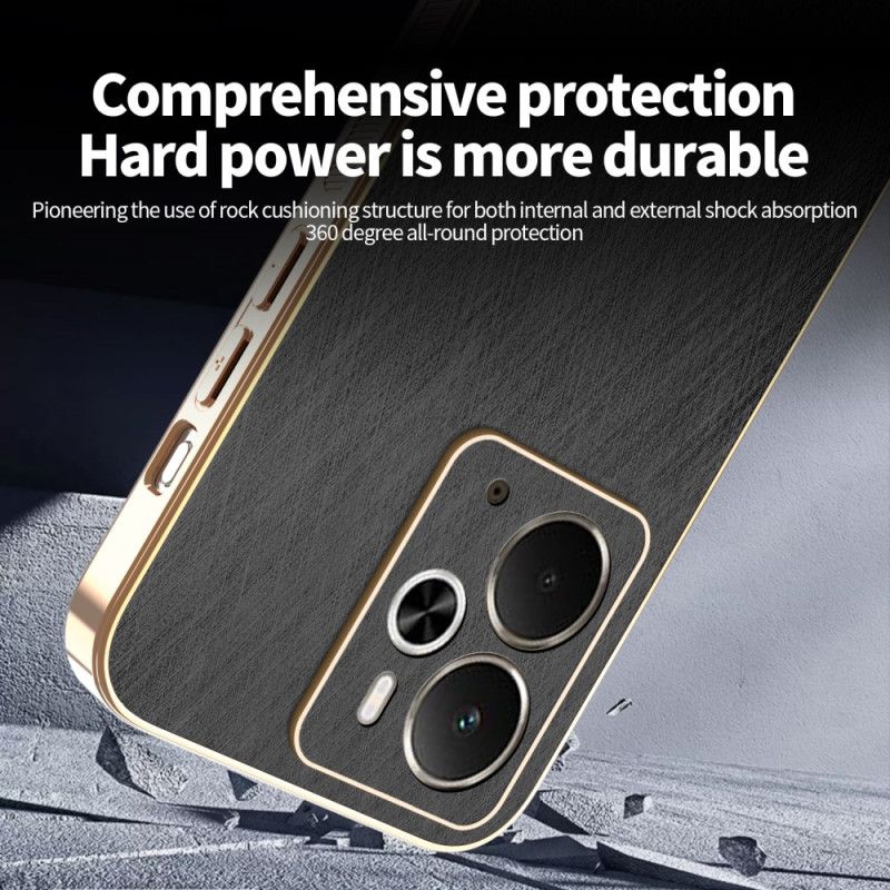 Coque Realme 14 5G Effet Cuir KADEM