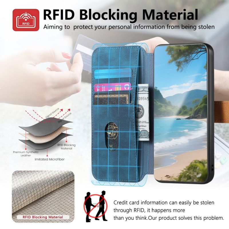 Coque Realme 14 5G Rétro avec Sangle-Support