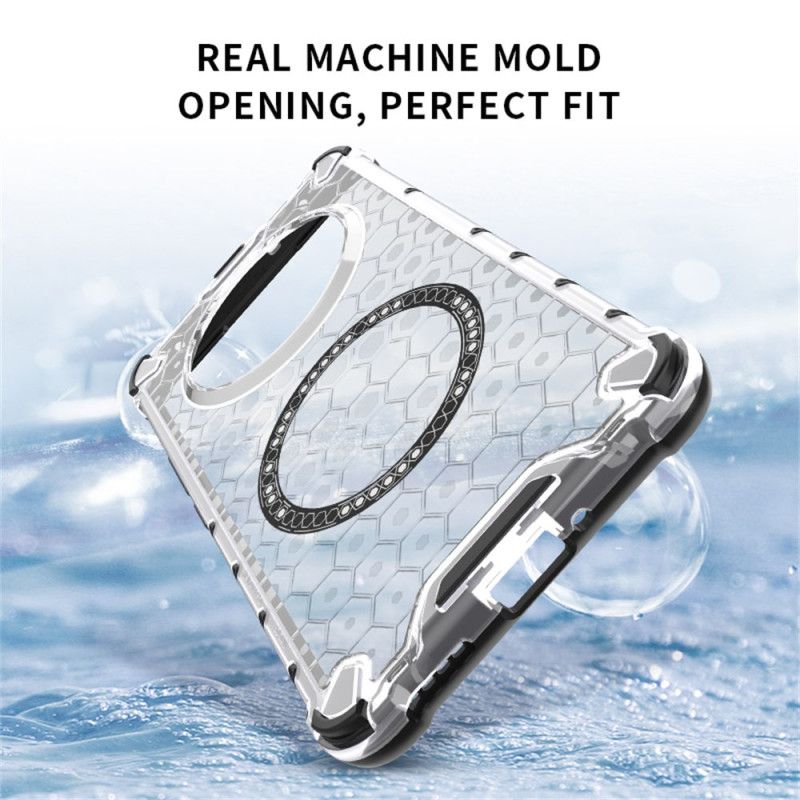 Coque Realme 14 Pro 5G Compatible MagSafe Nid d'Abeille