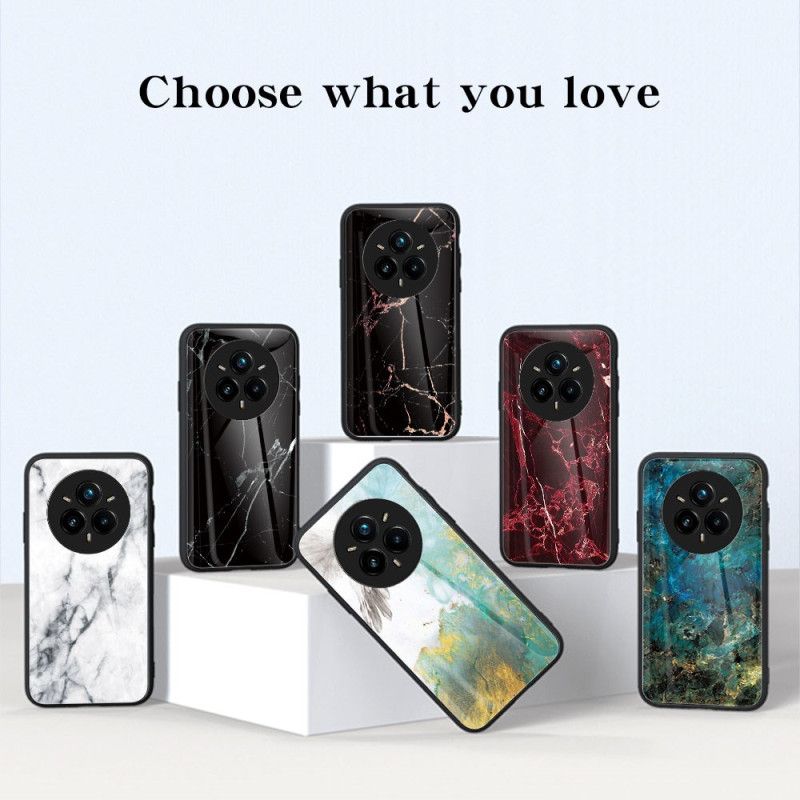 Coque Realme 14 Pro Plus 5G Verre Trempé Effet Marbre