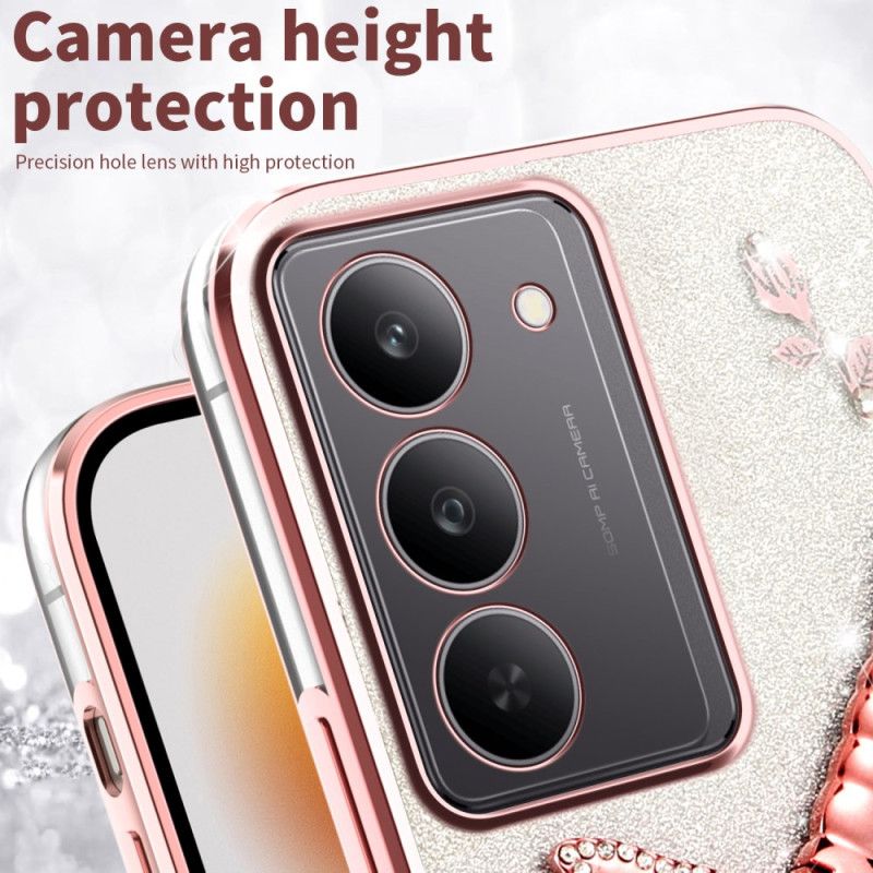 Coque Realme 14X 5G Anneau-Support Libellule KADEM
