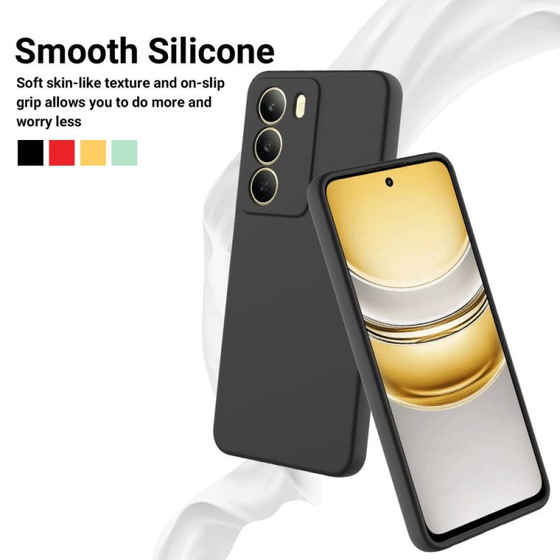 Coque Realme 14X 5G Silicone Liquide à Lanière
