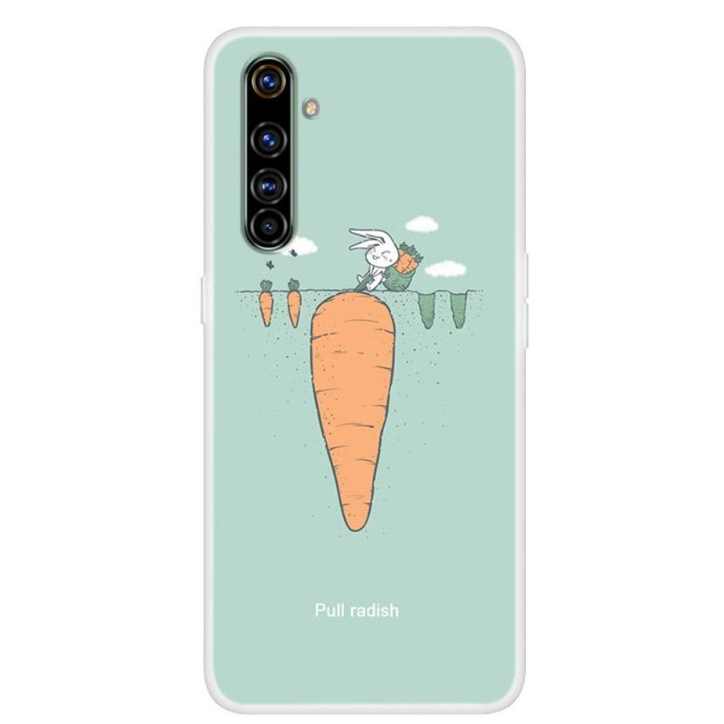 Coque Realme 6 Lapin Au Jardin