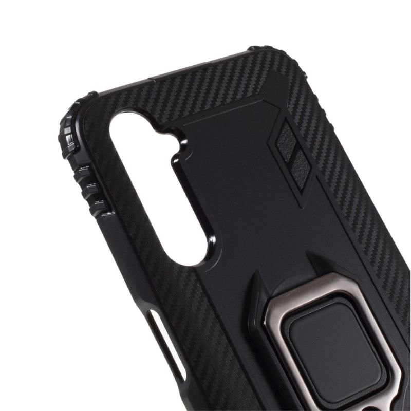 Coque Realme 6 Ring Et Fibre Carbone