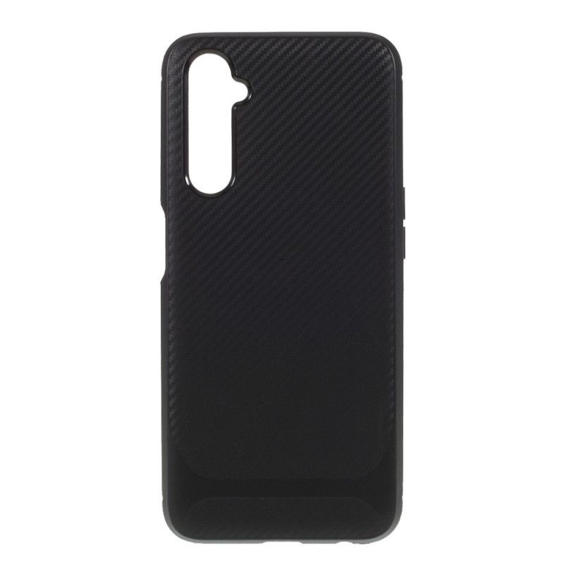 Coque Realme 6 Simple Fibre Carbone Flexible