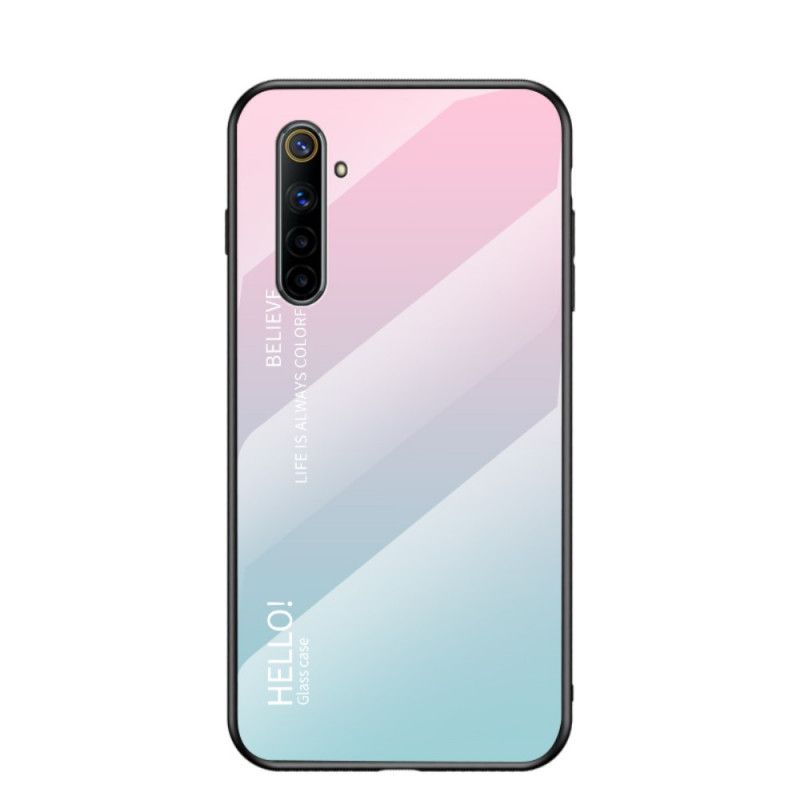 Coque Realme 6 Verre Trempé Hello