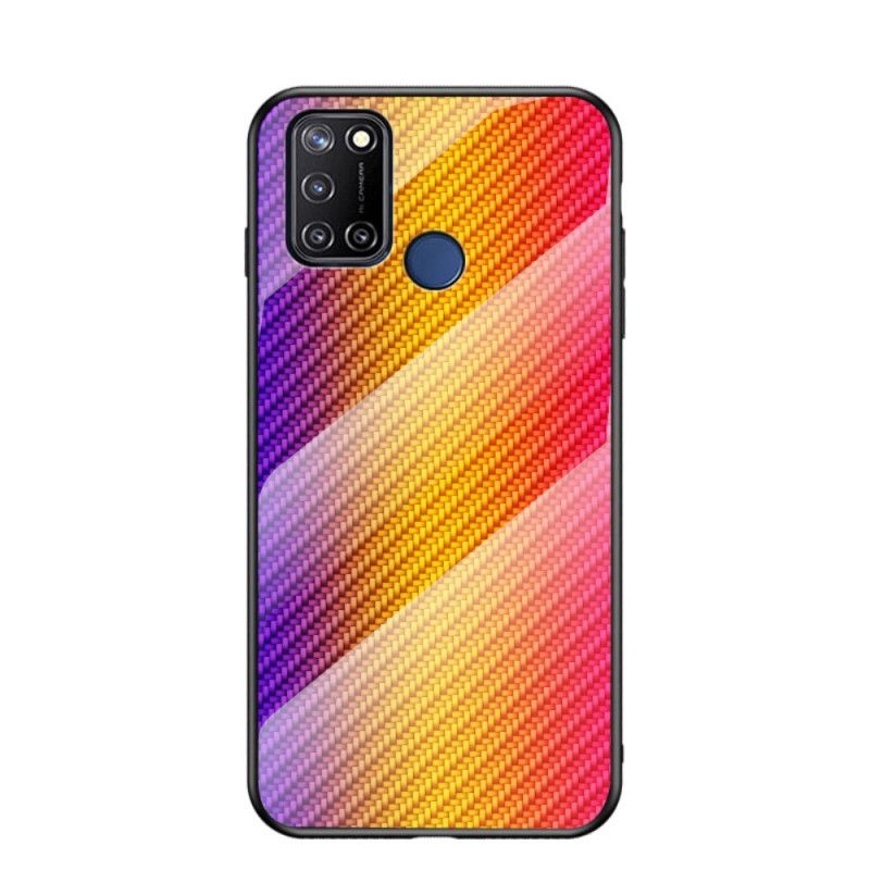 Coque Realme 7i Verre Trempé Fibre Carbone