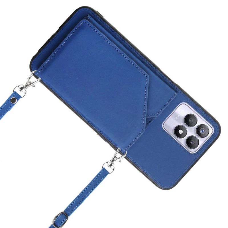 Coque Realme 8i Bandoulière Porte-cartes