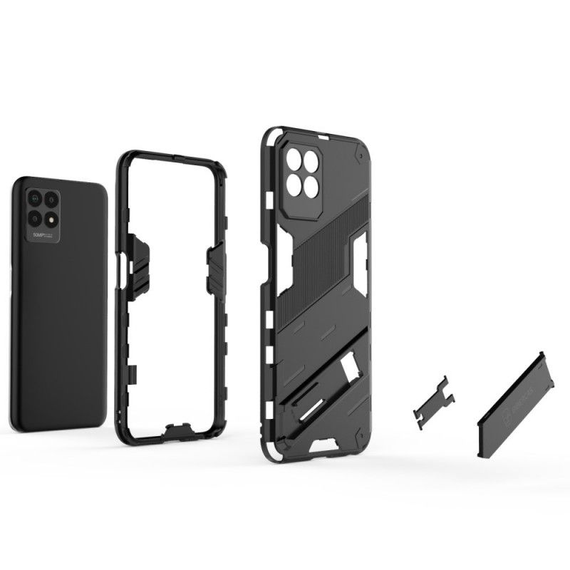 Coque Realme 8i Support Amovible Deux Positions Mains Libres