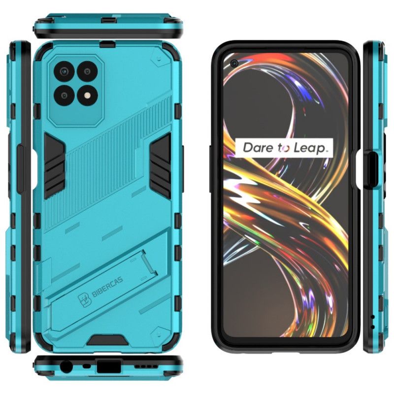 Coque Realme 8i Support Amovible Deux Positions Mains Libres