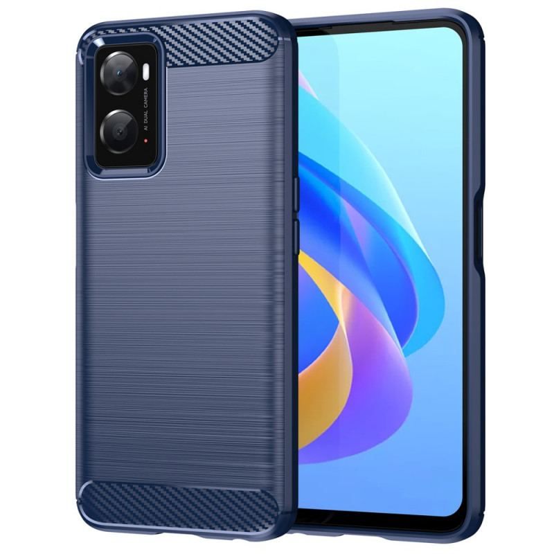 Coque Realme 9i Fibre Carbone Brossée