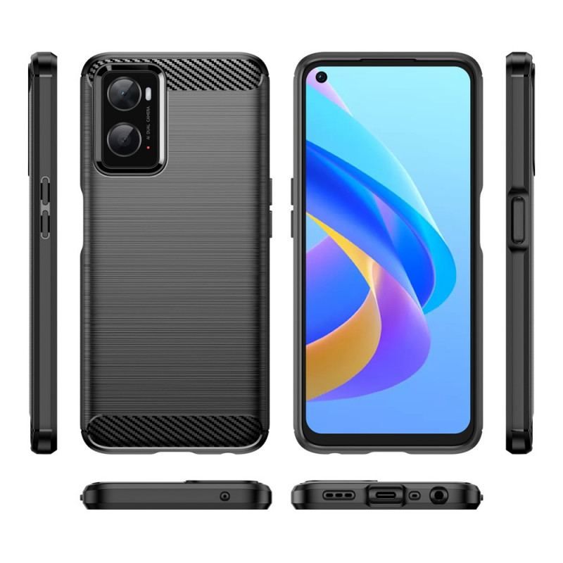 Coque Realme 9i Fibre Carbone Brossée