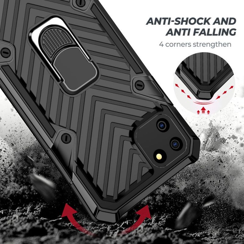 Coque Realme C11 Détachable Anneau-support