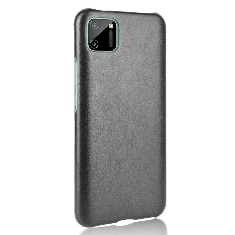 Coque Realme C11 Effet Cuir Litchi Performance