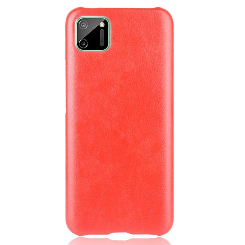 Coque Realme C11 Effet Cuir Litchi Performance